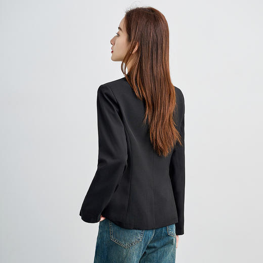 【一粒扣】罗蒙易打理女士西服上装简约大方气质职场百搭日常西服外套 商品图7