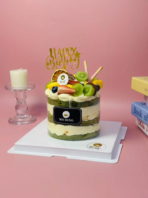 水果夹心抹茶味裸蛋糕 商品图1