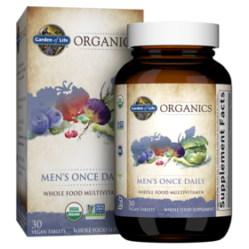 【含税】Garden of Life生命花园mykind男士每日营养多种维生素片30片