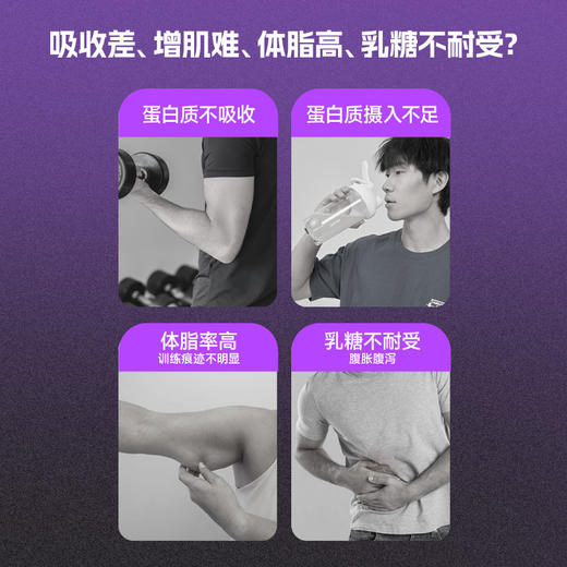 【每30g搭配1条口味包】lelecool分离乳清蛋白粉300g/4磅 商品图6