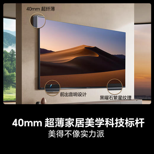 海信电视116E8Q Pro 116英寸 信芯H7 U+MiniLED 黑曜屏Pro 帝瓦雷116E8Q-PRO世俱杯官方电视98/100 商品图7