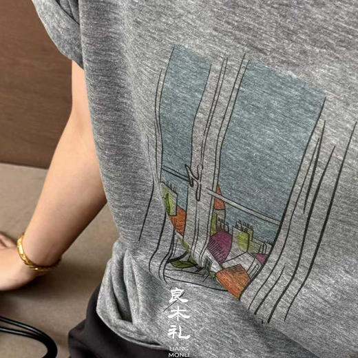 【现货】良木礼纯棉短T（25339） 商品图1