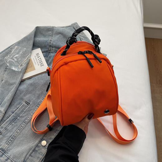 新款小鸡蛋包&栗子包，撞色设计太绝了！斜跨、双肩随心搭，潮流女孩必备💼💖 商品图10