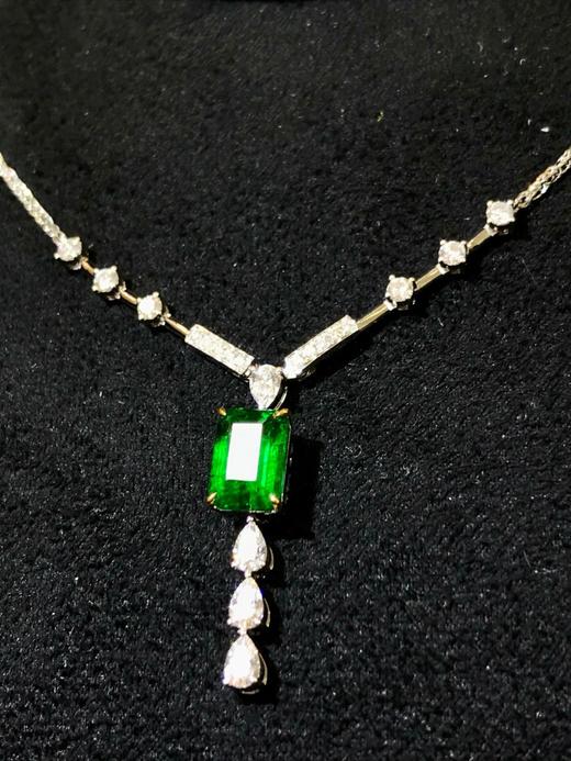 1.27ct刻面祖母绿项链 商品图3