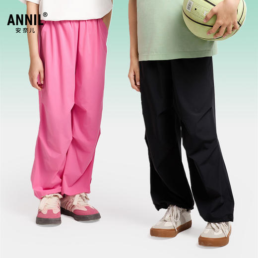 男女童梭织单裤防蚊裤春季新款安奈儿童装EM516022 商品图1