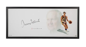 杰里·韦斯特亲签艺术画“标志”