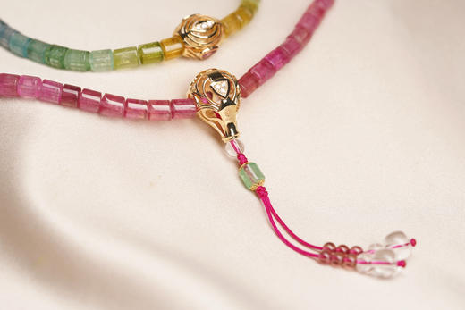 砚宝藏宝之作·108碧玺珠串 商品图13