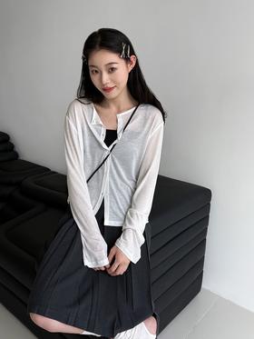 【GZ】无忧购“清仓大促”韩系休闲薄款大版宽松开衫防晒上衣8127（截单后3-5天发货)