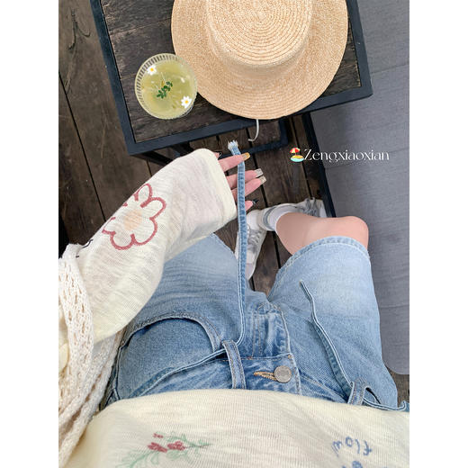 <曾小咸推荐>3.29现货秒杀 ！微信超特价！ 复古抽绳牛仔五分裤 日常169.99 立减80 秒杀89.99！！ 商品图1