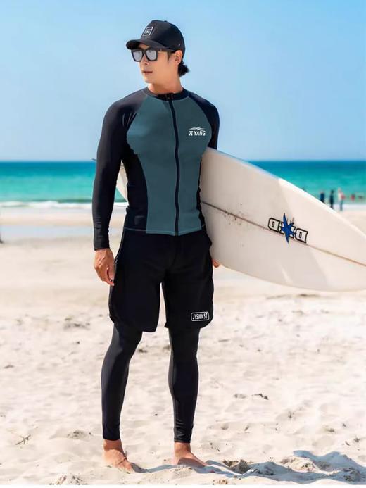 运动户外-男士潜水服套装速干冲浪服大码新款浮潜水母衣沙滩 商品图2