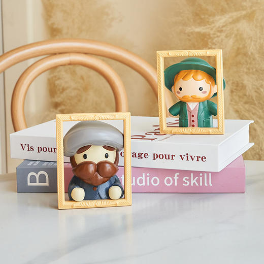 物兮物致敬大师系列画框树脂摆件 致敬梵高 致敬莫奈 商品图3