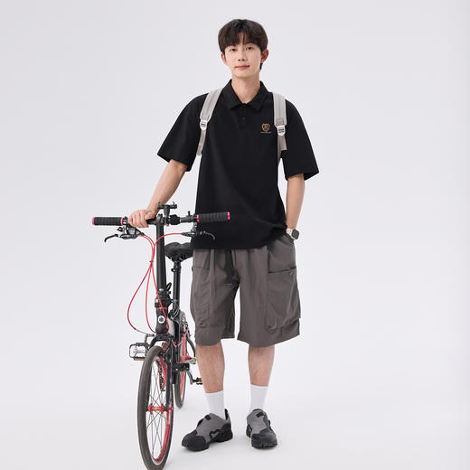 gxgjeans青少年短袖T恤【凉感吸湿速干】POLO衫25夏款百搭上衣男K&C 商品图2