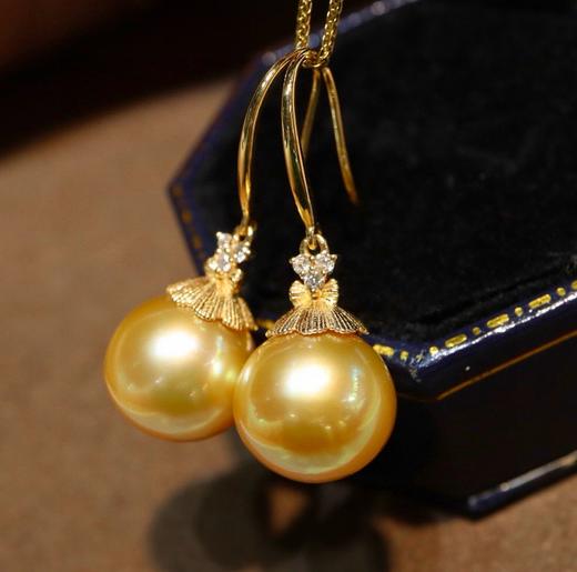 11.7mm金珠耳坠 商品图2