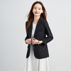 【简约条纹 易打理】罗蒙女士单西外套百搭商务简约大方气质西服外套 商品缩略图3