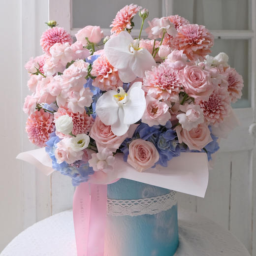 《似水流年》奶油桃子绣球仙子之吻粉荔枝抱抱桶 商品图5