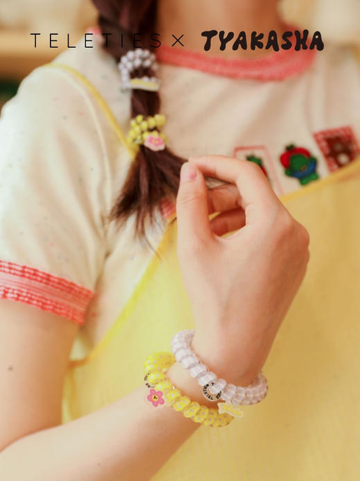 【塔卡沙联名定制款】Teleties时尚两用手环发圈 商品图5