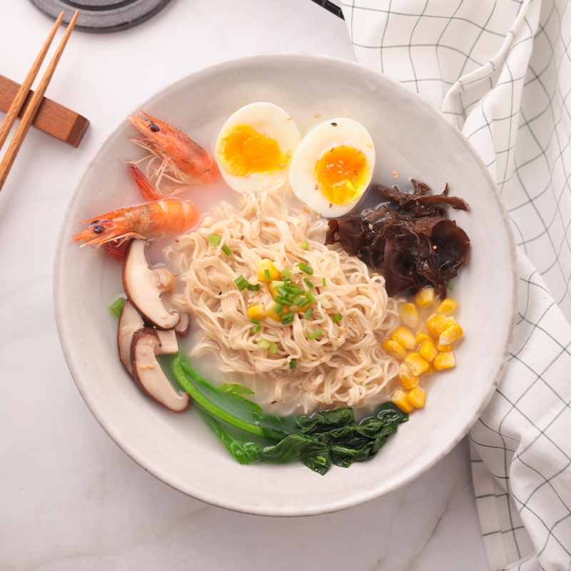 【寿桃】非油炸淮山面·约16个面饼/箱·Q弹爽口·麦香浓郁·鲜香美味