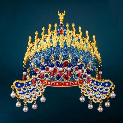 定陵博物馆十二龙九凤冠金属冰箱贴2.0孝靖皇后纪念品国风送朋友 商品图3