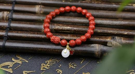   0.8回纹六字箴言珠 商品图0