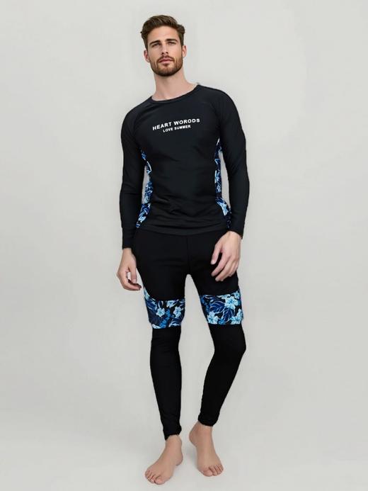 运动户外-分体防晒泳衣速干长袖冲浪度假套装 商品图2