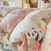 【品牌直发】加倍生活 全棉宿舍学生款三件套 新疆棉AB双板卡通印花 开学季床单/床笠款可水洗机洗 适合上下铺 商品缩略图3