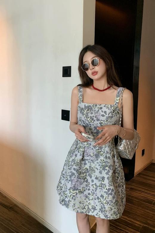 ANSUABEL 盐系蓬蓬吊带连衣短裙 20565 商品图3