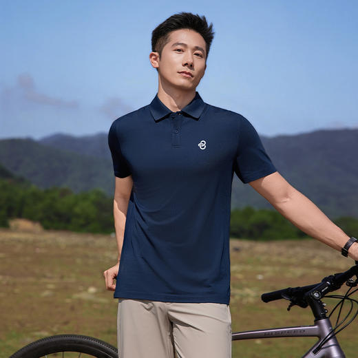 疯抢中！！【始于1919年 英国百年奢牌】百富Byford冰丝POLO衫 商务休闲 丝滑柔软 时尚百搭（男女同款） 商品图7