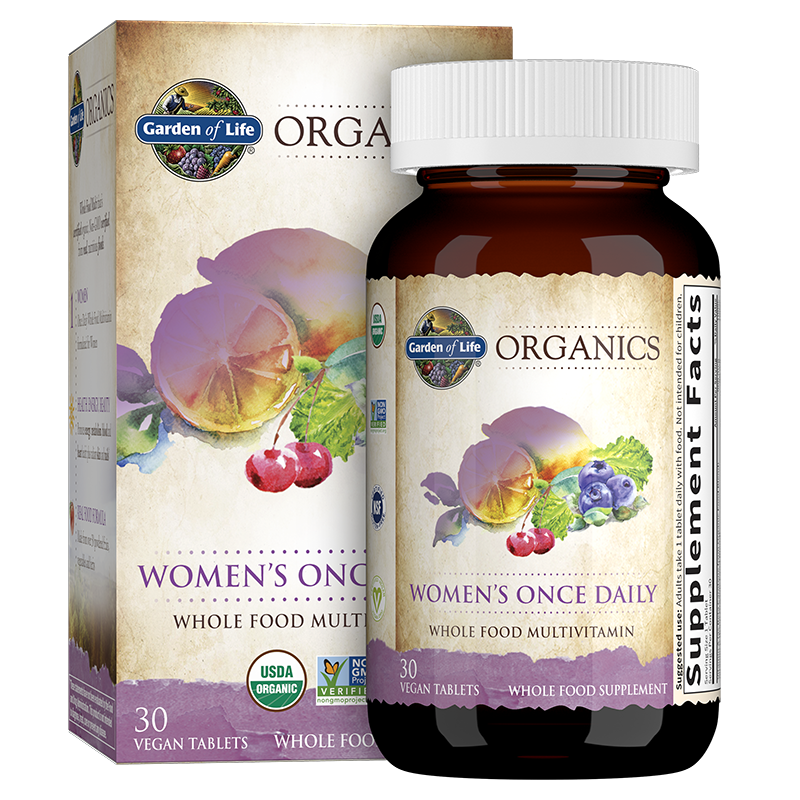 【含税】Garden of Life生命花园mykind女士每日营养多种维生素片30片