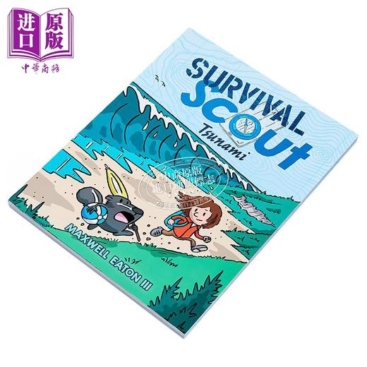 【中商原版】生存大搜查 海啸来袭 Survival Scout Tsunami 英文原版 儿童科普绘本 自然科学读物 知识百科图画书 进口图书 商品图1