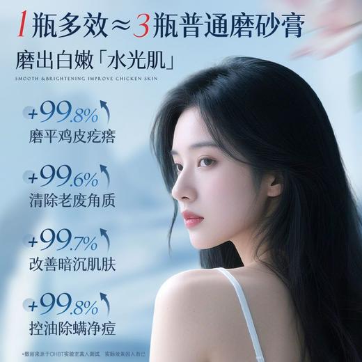 水杨酸身体磨砂膏全身嫩白去鸡皮角质粗糙祛背痘美白去黑色素死皮 商品图3