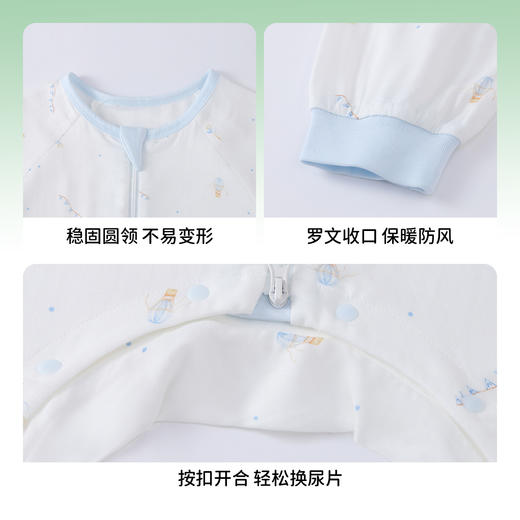 男宝宝睡袋夏季新款安奈儿童装YB527706 商品图4