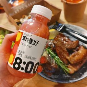 [屁侠推荐]零度果坊 早橙好果汁猕猴桃汁/白桃芭乐汁/橙汁/葡萄汁/菠萝苹果汁 280ml*8瓶装混合饮料品