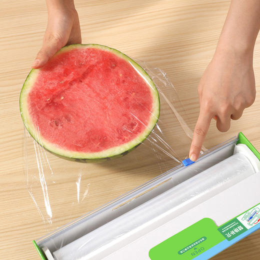 美丽雅滑刀式保鲜膜家用耐用易切割食品级 商品图7