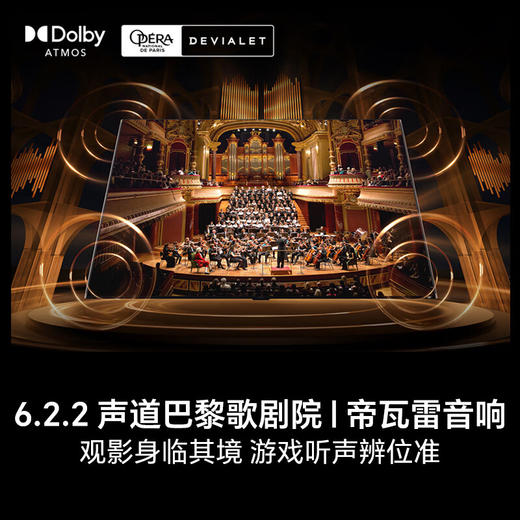 海信电视116E8Q Pro 116英寸 信芯H7 U+MiniLED 黑曜屏Pro 帝瓦雷116E8Q-PRO世俱杯官方电视98/100 商品图6