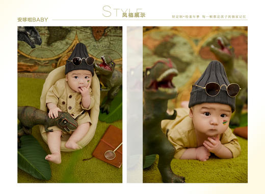 【双12大促】129元安哆啦萌宝摄影，新生儿照/满月照/百天照/周岁照，0-1岁宝宝可拍 商品图3