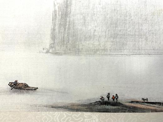 陈金章《江湾清晓》国画原作60CM*138CM 手绘纸本山水画 商品图2