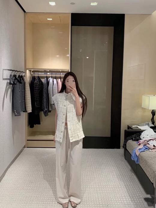 香奈儿25SS亮片斜纹软呢马甲（TM） 商品图8