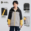 水孩儿童装儿童外套加绒2025秋季新品中大童拼色风衣男女连帽上衣 商品缩略图4