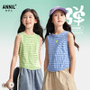 【夏日甜酷装】女童圆领背心夏季新款安奈儿童装EG522108 商品缩略图0