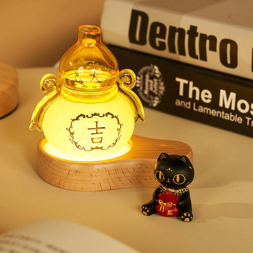 大英博物馆 东方梦境系列 福禄双全葫芦风暴瓶摆件 商品图2