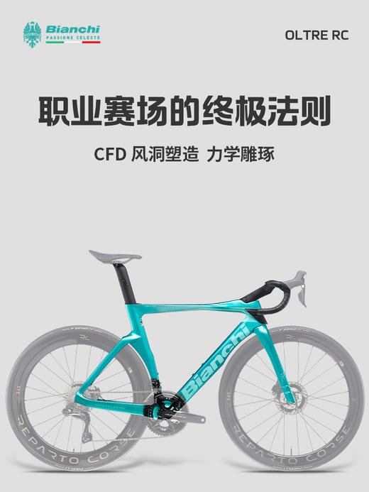 BIANCHI 比安奇OLTRE RC全碳纤维空气动力学车架 商品图2