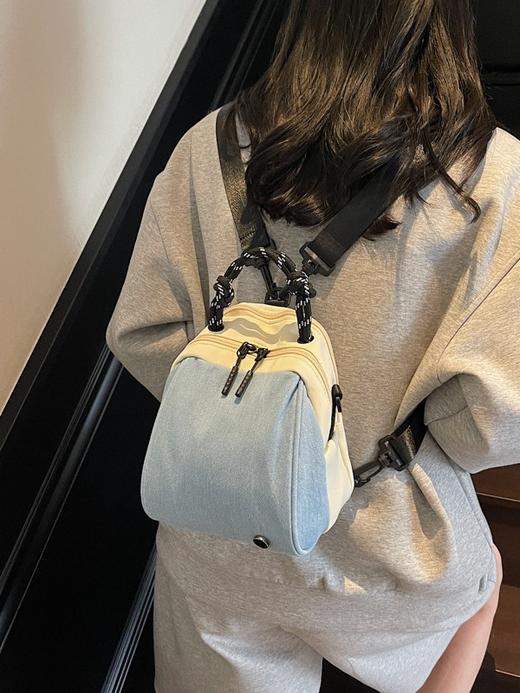 新款小鸡蛋包&栗子包，撞色设计太绝了！斜跨、双肩随心搭，潮流女孩必备💼💖 商品图3