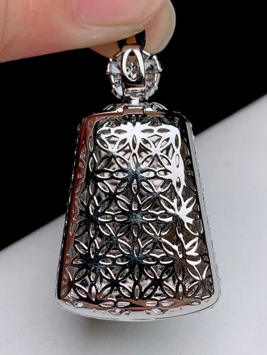 无事牌翡翠吊坠 商品图2