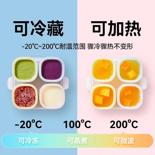 浦利顿宝贝辅食冰格|母婴级硅胶更放心，骤冷骤热不变形 商品图1