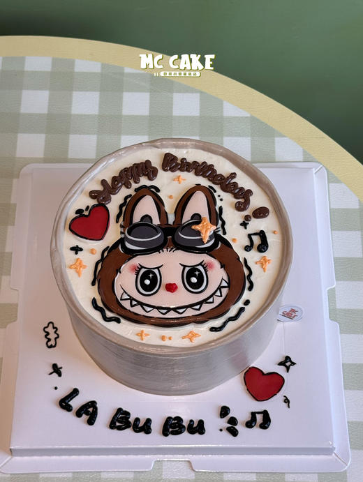 labubu头像装饰蛋糕 商品图0