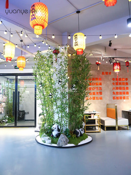 高仿真植物造景定制设计/商场家居多场景生态景观搭建+一站式安装（具体价格可咨询商家） 商品图4