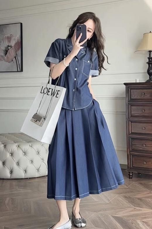 HAYES 复古休闲牛仔套装裙 20830 商品图6