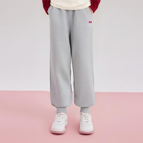 笛莎Deesha 童装女童裤子2025秋新款女童基础宽松束脚裤