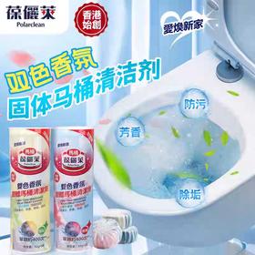 葆儷莱桶装洁厕块马桶厕所清洗剂强力除垢除臭留香去异味去污50g*5粒