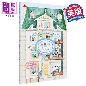 【中商原版】英文原版绘本小初文学经典 文学的房子 Lauren O Hara At Home in a Book 爱丽丝梦游仙境 绿山墙的安妮 福尔摩斯
